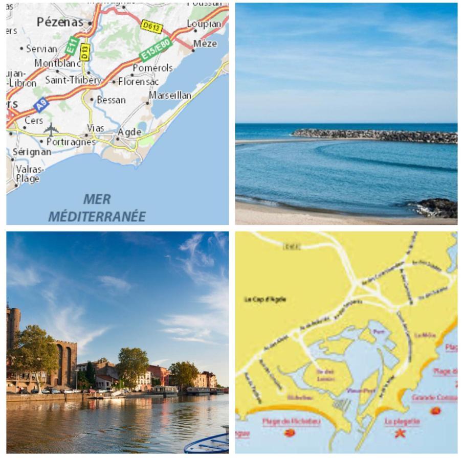 Camping Sept Fonts Agde Otel Dış mekan fotoğraf